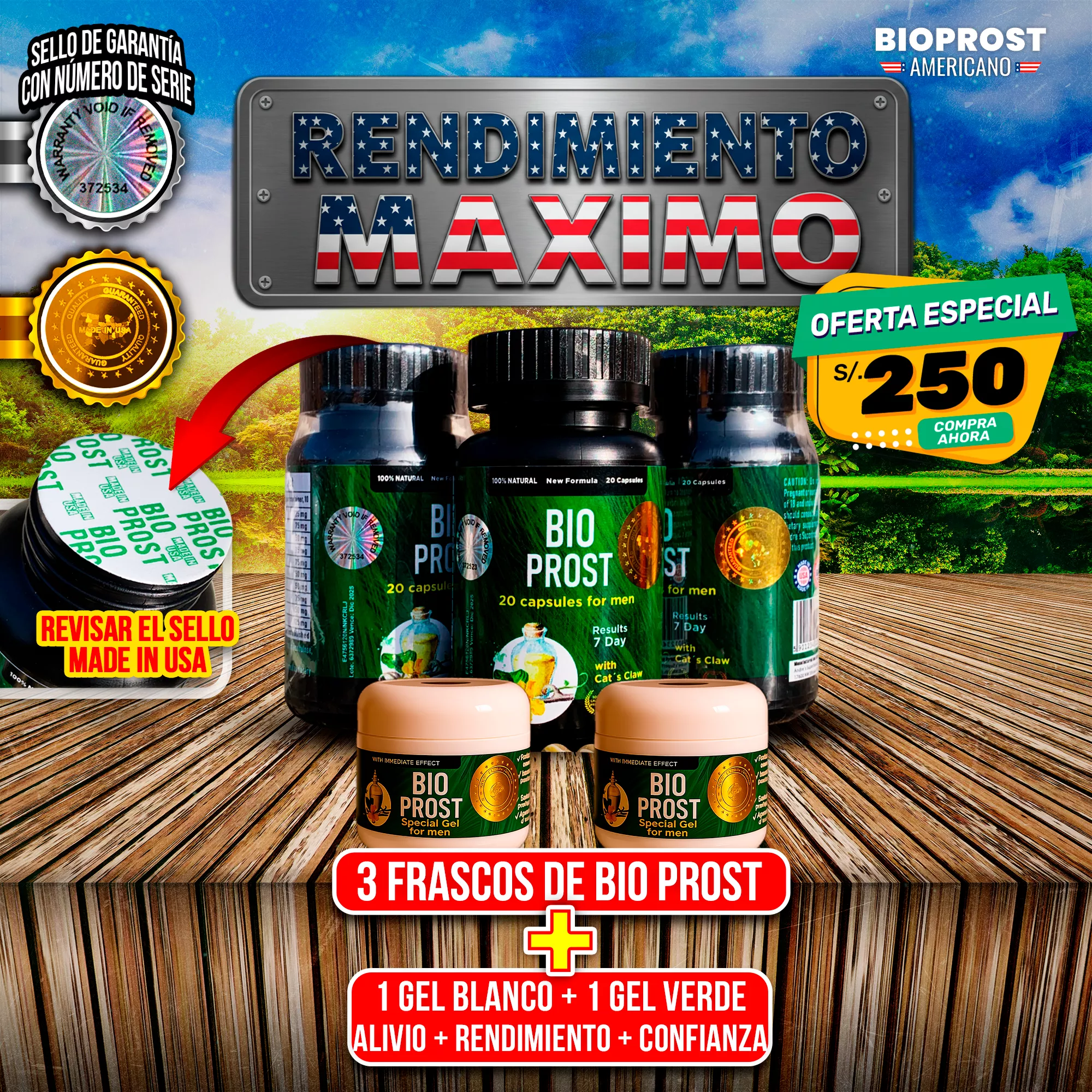 pack rendimiento maximo