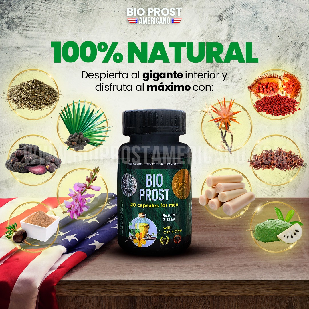 un frasco bioprost americano